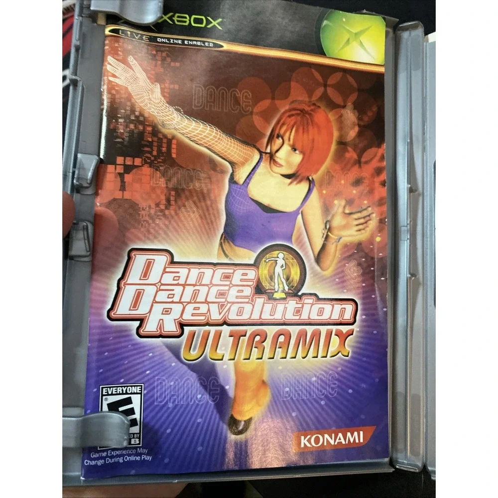 Konami Xbox Dance Dance Revolution Ultramix Platinum Hits (Microsoft Xbox, 2003)